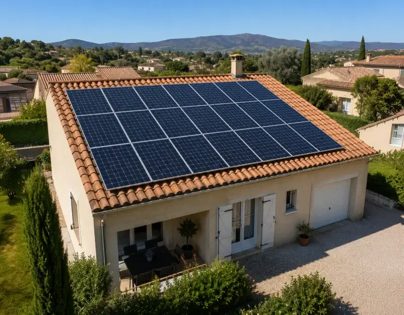 Prime à l'autoconsommation panneaux solaires Targon — aide financière de l'État